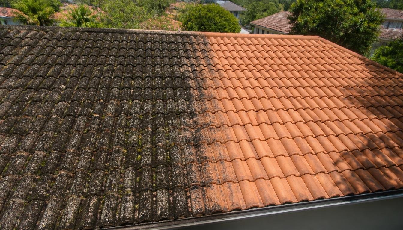 Lavação de Telhados e Paredes